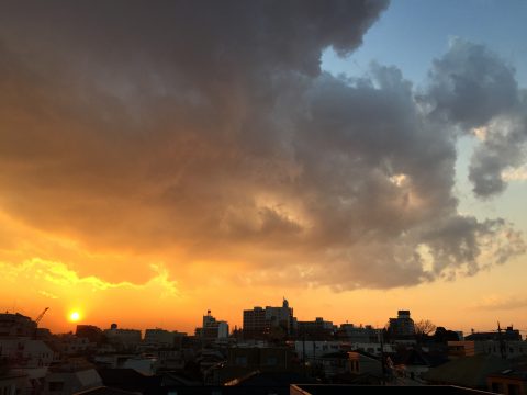 版権フリーの空と雲の写真素材