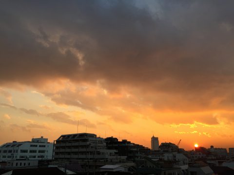 版権フリーの空と雲の写真素材