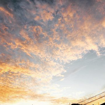 版権フリーの空と雲の写真素材