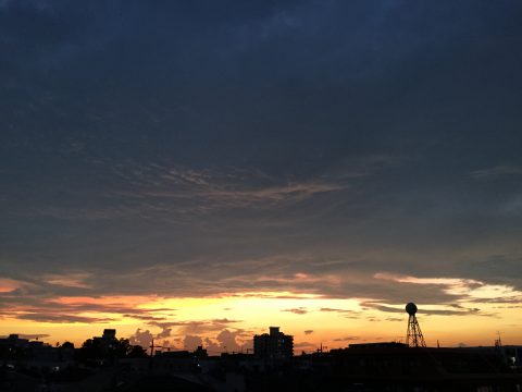 版権フリーの空と雲の写真素材