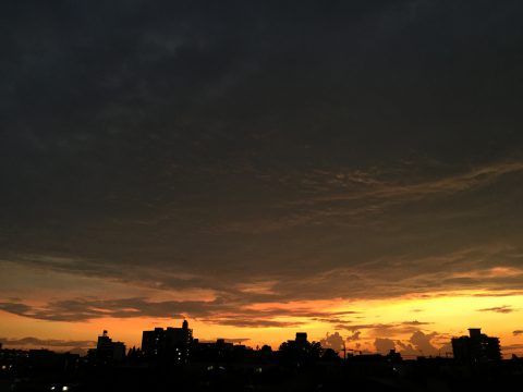 版権フリーの空と雲の写真素材