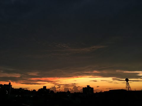 版権フリーの空と雲の写真素材