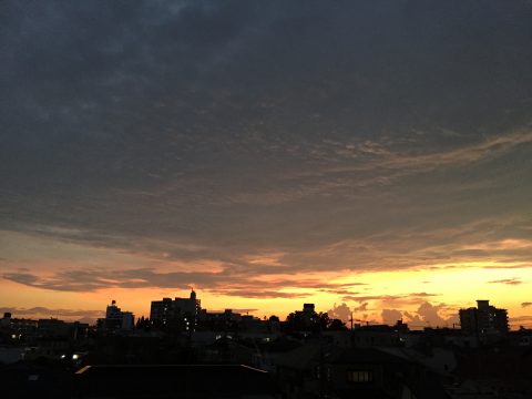 版権フリーの空と雲の写真素材