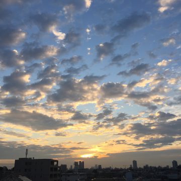 版権フリーの空と雲の写真素材