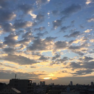 版権フリーの空と雲の写真素材