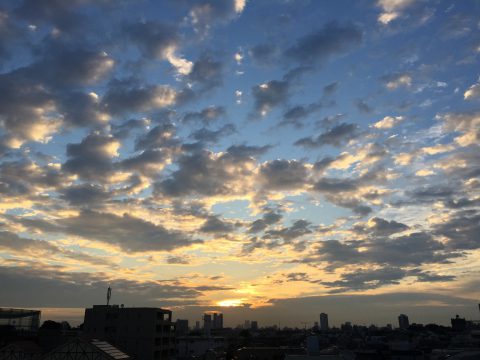 版権フリーの空と雲の写真素材