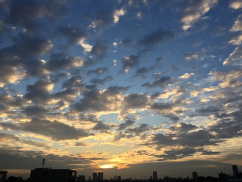 版権フリーの空と雲の写真素材