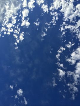 版権フリーの空と雲の写真素材