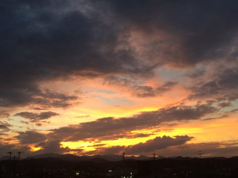 版権フリーの空と雲の写真素材