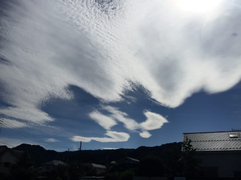 版権フリーの空と雲の写真素材