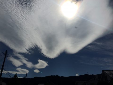 版権フリーの空と雲の写真素材