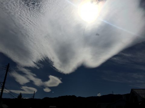 版権フリーの空と雲の写真素材