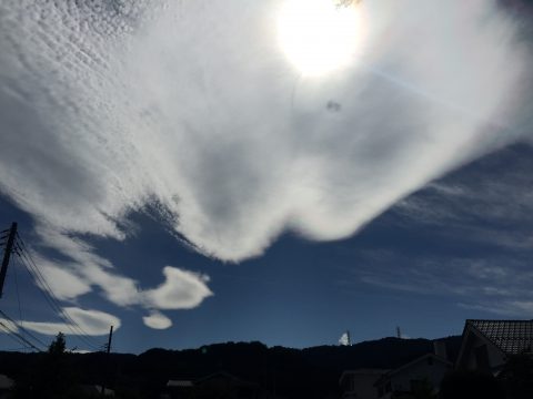 版権フリーの空と雲の写真素材