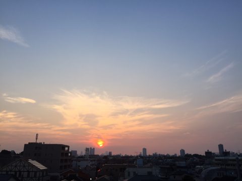 版権フリーの空と雲の写真素材