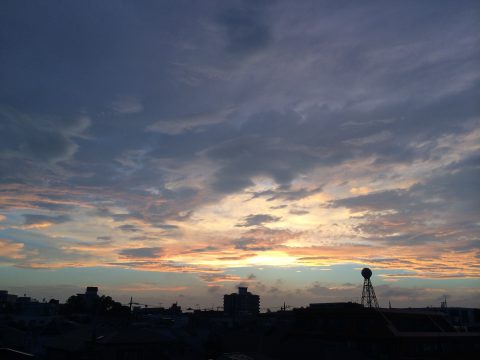 版権フリーの空と雲の写真素材