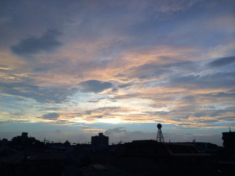 版権フリーの空と雲の写真素材