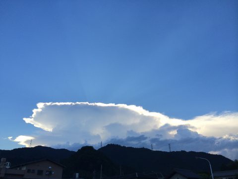 版権フリーの空と雲の写真素材