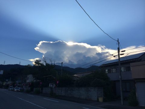 版権フリーの空と雲の写真素材