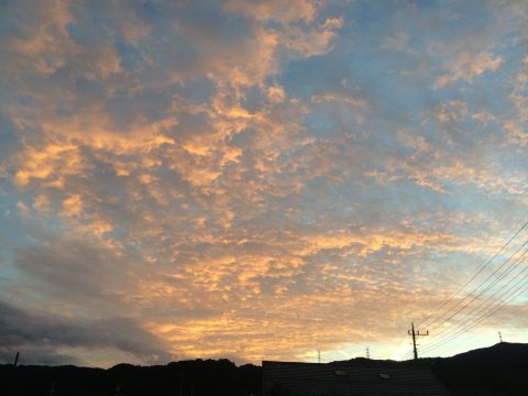 版権フリーの空と雲の写真素材