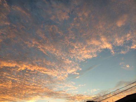 版権フリーの空と雲の写真素材