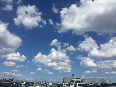 版権フリーの空と雲の写真素材