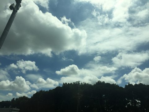 版権フリーの空と雲の写真素材