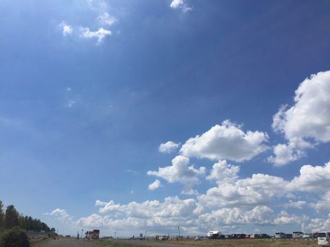 版権フリーの空と雲の写真素材