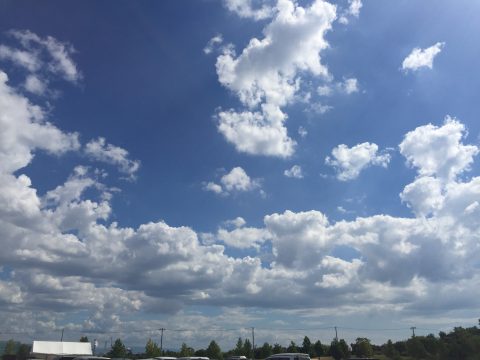 版権フリーの空と雲の写真素材