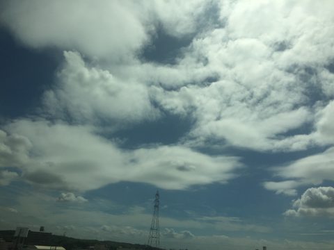 版権フリーの空と雲の写真素材