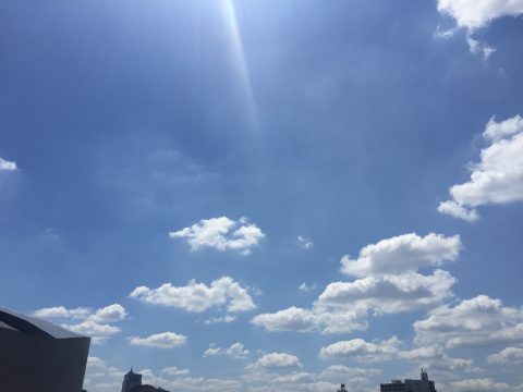 版権フリーの空と雲の写真素材