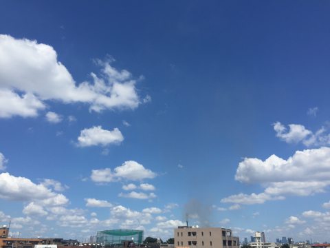 版権フリーの空と雲の写真素材