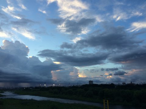 版権フリーの空と雲の写真素材