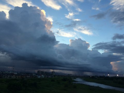 版権フリーの空と雲の写真素材