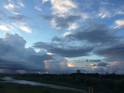 版権フリーの空と雲の写真素材