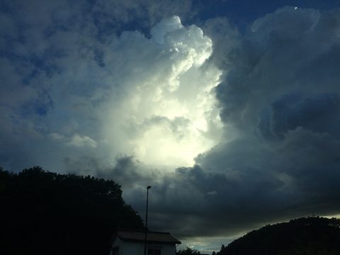 版権フリーの空と雲の写真素材