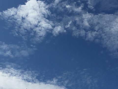 版権フリーの空と雲の写真素材