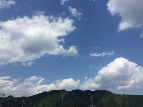 版権フリーの空と雲の写真素材