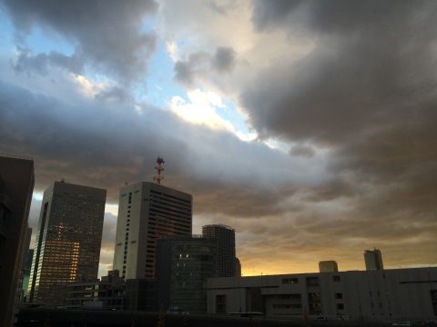 版権フリーの空と雲の写真素材