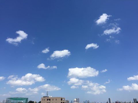 版権フリーの空と雲の写真素材