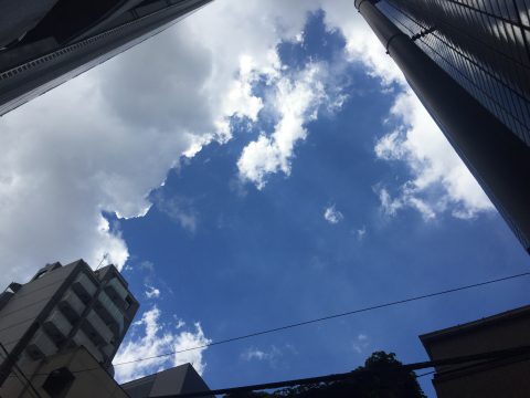 版権フリーの空と雲の写真素材