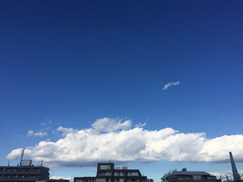 版権フリーの空と雲の写真素材