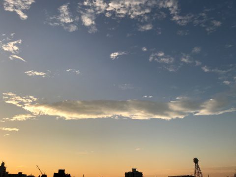 版権フリーの空と雲の写真素材