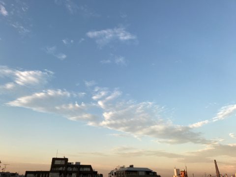 版権フリーの空と雲の写真素材