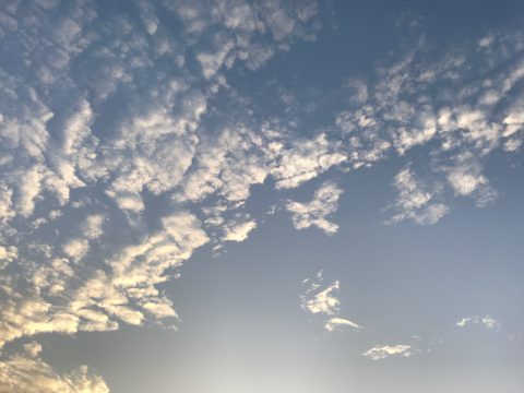 版権フリーの空と雲の写真素材