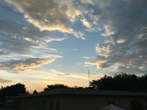 版権フリーの空と雲の写真素材