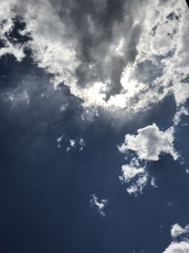 版権フリーの空と雲の写真素材