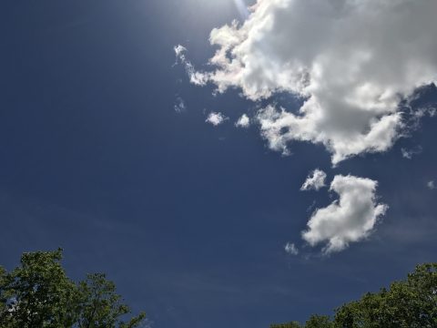 版権フリーの空と雲の写真素材