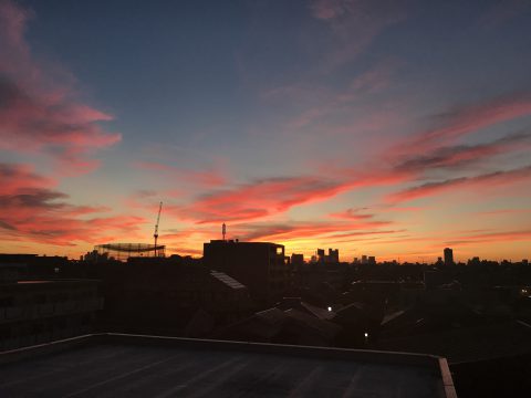 版権フリーの空と雲の写真素材