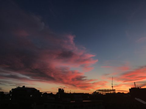 版権フリーの空と雲の写真素材