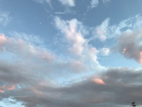 版権フリーの空と雲の写真素材